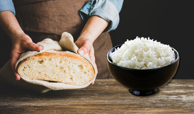 Arroz vs Pan: El Duelo de los Carbohidratos ¿Quién Gana?