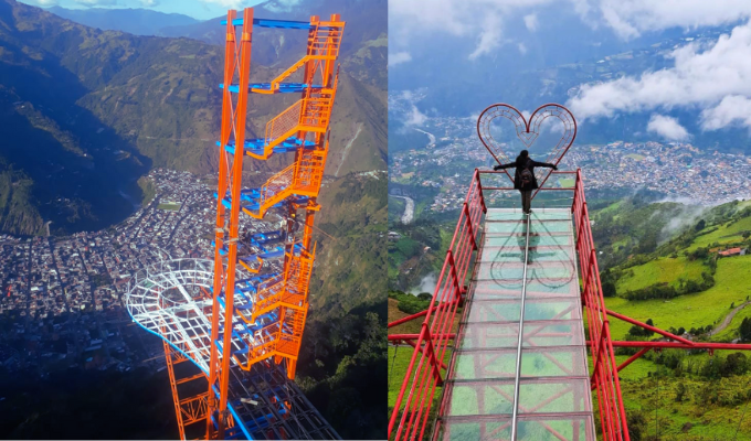 Puente de Cristal en Baños de Agua Santa: una experiencia de altura