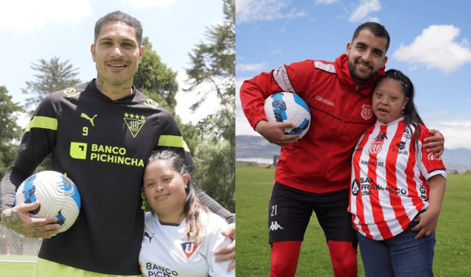 LDU y Técnico Universitario juegan por la discapacidad.