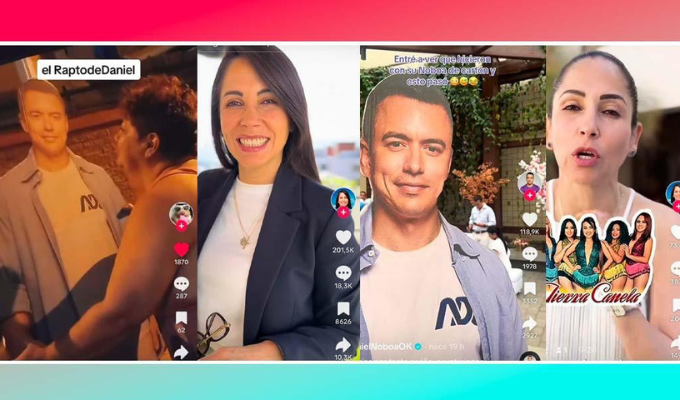 Candidatos presidenciales conquistan TikTok en Ecuador