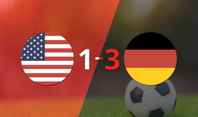 ¡Alemania aplasta a Estados Unidos en duelo amistoso!