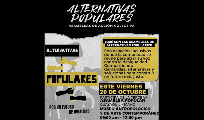 ✊ Asambleas de Acción: Ecuador une voces por un futuro de igualdad.