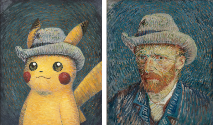 ¡Locura por Pikachu en el Museo Van Gogh!