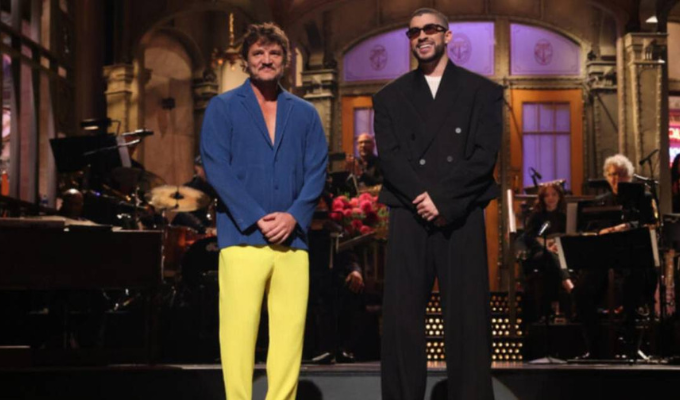 Bad Bunny brilla con Jagger y Pascal en su noche épica de SNL