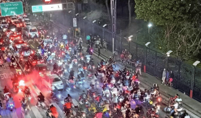 Guayaquil paralizado: 'Rodada del Terror' causó pánico en las calles.