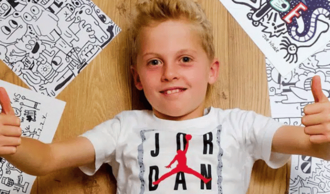 Dibujos de Joe conquistan a Nike