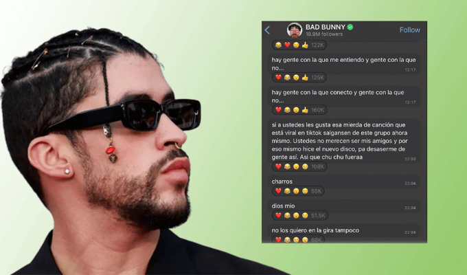 Benito rechaza la versión AI de su música en redes