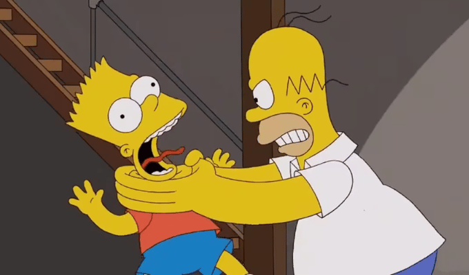 Paz llega a Springfield: Homero abandona su antigua costumbre con Bart