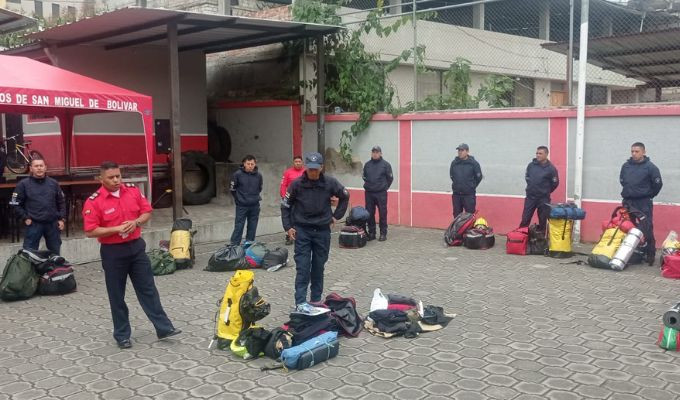 Inician Operaciones Forestales en Curso Interinstitucional de Bomberos