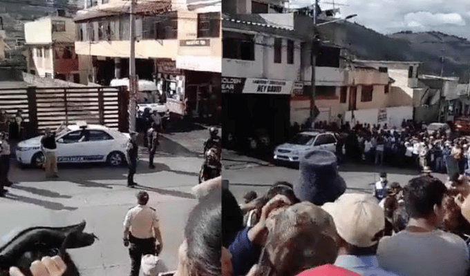 Heroísmo y sacrificio: la trágica pérdida de un policía en Pelileo