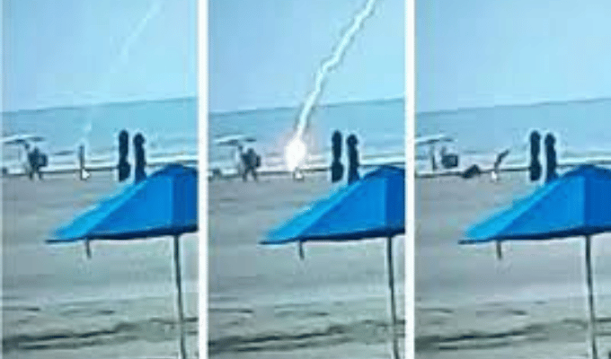 Impacto fatal: Rayo cobra la vida de turista en Cartagena