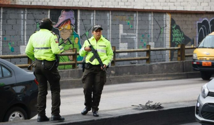 Policías y militares usan armas largas en operativos de seguridad