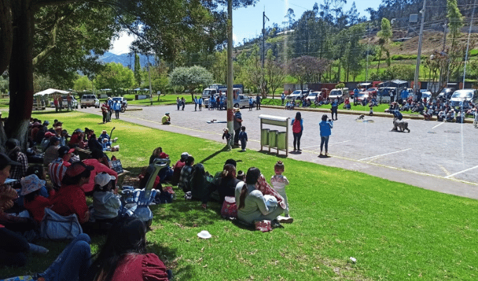 MIES impulsa lazos familiares en Pelileo con actividades CNH