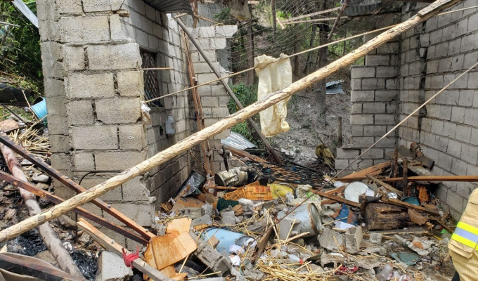 Bodega de pirotecnia explotó en Quero