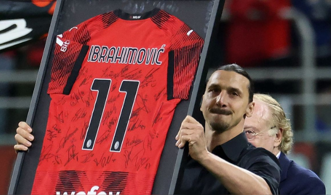 Zlatan Ibrahimovic anuncia su retiro del AC Milan