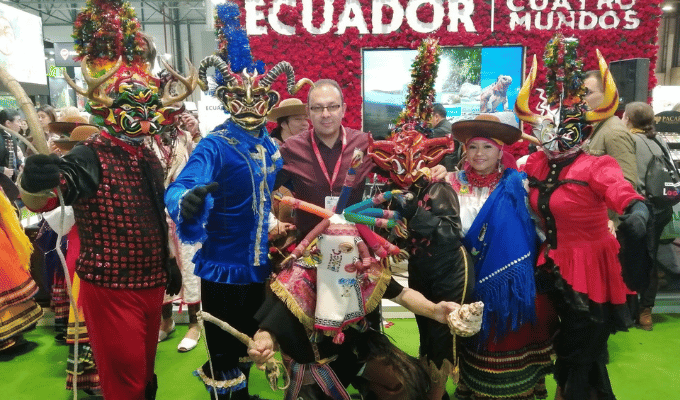 Diablada Pillareña de Tungurahua: Atractivo mundial en FITUR 2024