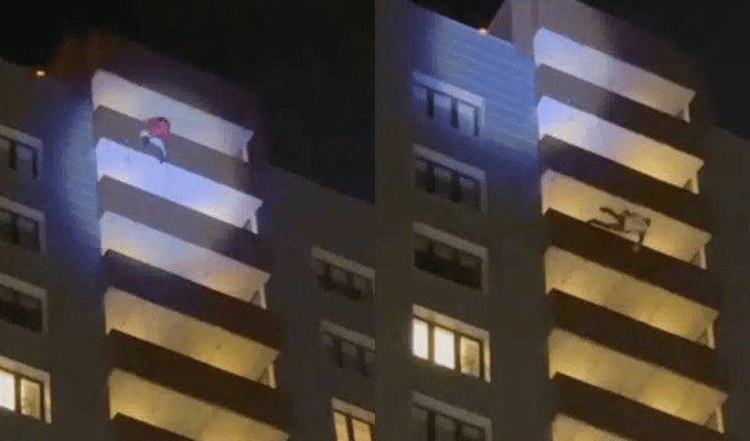 Escalador Disfrazado de Santa Claus Sufre Fatal Caída
